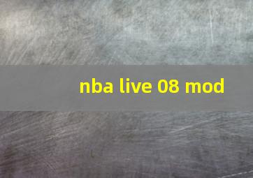 nba live 08 mod